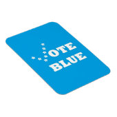 Flexible Vote Blue - Photo Magnet (Côté Droit)