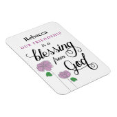 Flexible Votre amitié est une bénédiction de Dieu Magnet (Côté Droit)