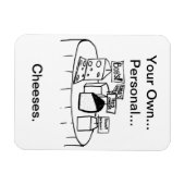 Flexible Votre Propre Magnet de fromages personnels (Horizontal)