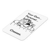 Flexible Votre Propre Magnet de fromages personnels (Côté Gauche)