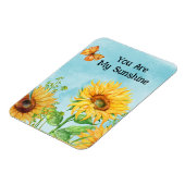 FLEXIBLE VOUS ÊTES MA MAGNET SUNSHINE SUNLOWER (Côté Gauche)