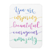 Flexible Vous inspirez Magnet (Vertical)