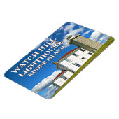Flexible Watch Hill Lighthouse, Rhode Island Photo Magnet (Côté Gauche)