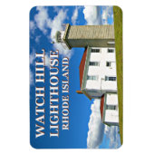 Flexible Watch Hill Lighthouse, Rhode Island Photo Magnet (Vertical)