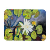Flexible Water Lily in Bloom Magnet (Horizontal)