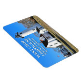Flexible West Chop Lighthouse Marthas Vineyard Flexi Magnet (Côté Droit)