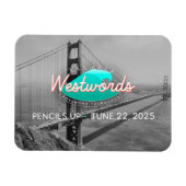 Flexible Westwords Bridge Magnet (Horizontal)