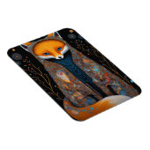 Flexible Whimsical Fox Woodland Imaginaire Magnet (Côté Droit)