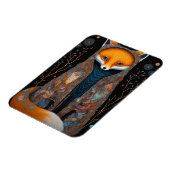 Flexible Whimsical Fox Woodland Imaginaire Magnet (Côté Gauche)