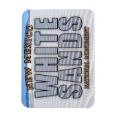 Flexible White Sands National Monument Magnet (Vertical)
