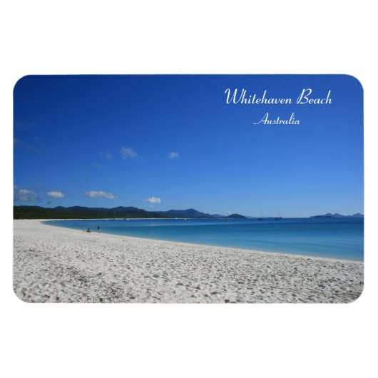 Flexible Whitehaven Beach, Queensland, Australie - Magnet (Horizontal)