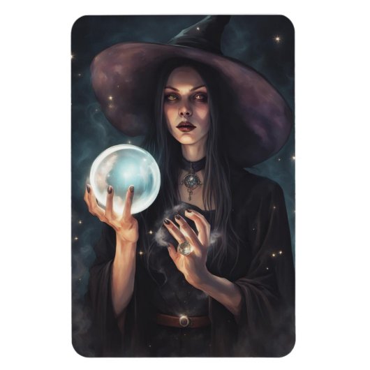 Flexible Witch Hilde Magnet (Vertical)