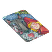 Flexible Wolf Et Chaperon Rouge MAGNET *Personnaliser (Côté Droit)