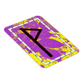 Flexible Wunjo Viking Rune Magnet - Joy! (Côté Droit)