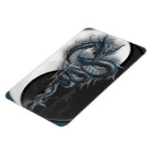 Flexible Yin Yang Chinese Dragon Premium Magnet (Côté Gauche)
