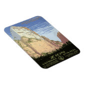 Flexible Zion National Park Magnet (Côté Droit)