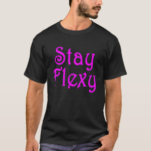 Flexy Motivational Inspiational And Fitness Q T-shirt