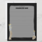 Flicker Du Temps - Feuille De Papier Linked (Devant)