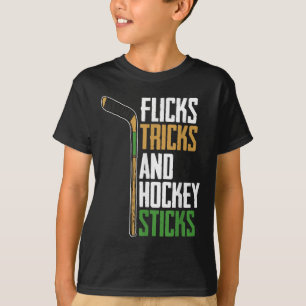 Flicks Tricks And Hockey Sticks - Veldhockey T-shirt