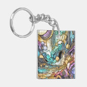 Fliesender Goldfluss Sleutelhanger (Voorkant Links)