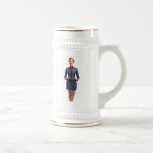 Flight Attendalized Mug Cft Bierpul
