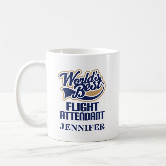 Flight Attendalized Mug Cft Koffiemok (Links)