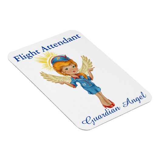 Flight Attendant - Guardian Angel - SRF Magneet (Rechterzijde)