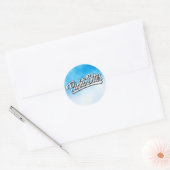 Flight Bites Circle-Sticker Ronde Sticker (Envelop)