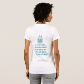 Flight for rabbits t-shirt (Achterkant volledig)