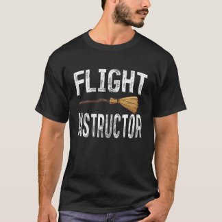Flight Instructor Witch Shirt Halloween Kostuum Fu