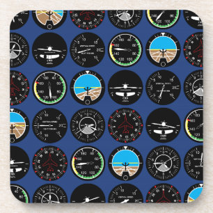 Flight Instruments Drankjes Onderzetter