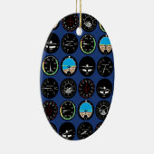 Flight Instruments Keramisch Ornament (Rechts)