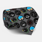 Flight Instruments Stropdas (Opgerold)