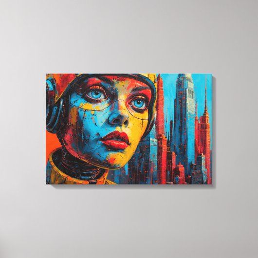 Flight into Yesterday-12 Canvas Afdruk (Voorkant)