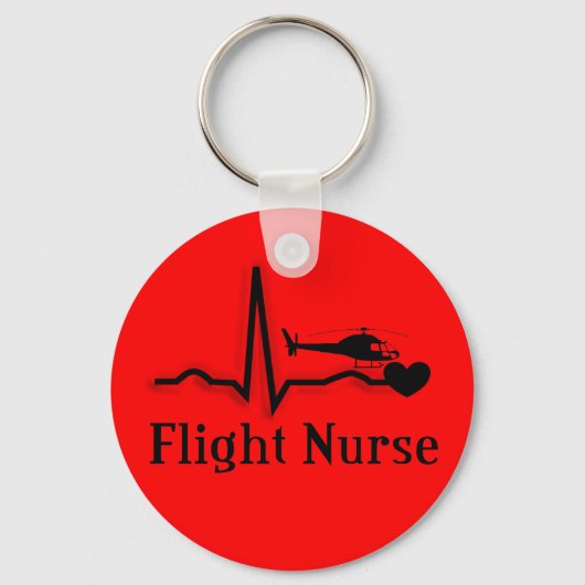 Flight Nurse Gifts Sleutelhanger (Voorkant)