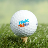 Flight Risk Golf Ball - Bold Graphic Design Golfballen (Insitu Shirt)