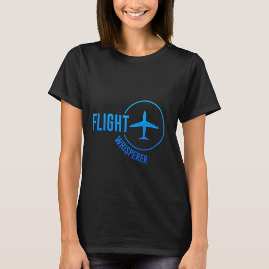 Flight Whisperer Flight Crew Aviation Essentials - T-shirt (Voorkant)