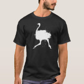 Flightless Bird Ornithology - Wildife Emu Ostrich  T-shirt (Voorkant)