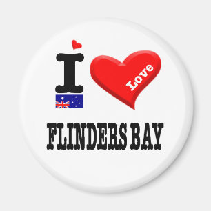 FLINDERS BAY - I Love Magneet