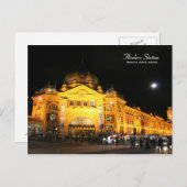 Flinders Station Melbourne Australie carte postale (Devant / Derrière)