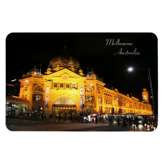 Flinders Station Melbourne Australië - Magneet (Horizontaal)