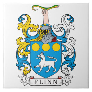 Flinn Family Crest Tegeltje