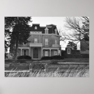 Flint HIlls van het poster Kansas