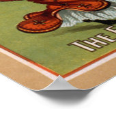 FLINT Magicien Hypnose VAUDEVILLE Poster (Coin)