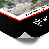 Flint Michigan Landmarks II Poster (Hoek)