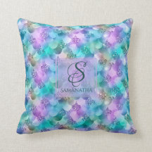  flinternaat Glitter Mermaid Mix Monogram