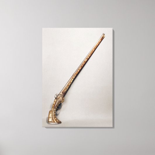 Flintlock-geweer Canvas Afdruk (Voorkant)