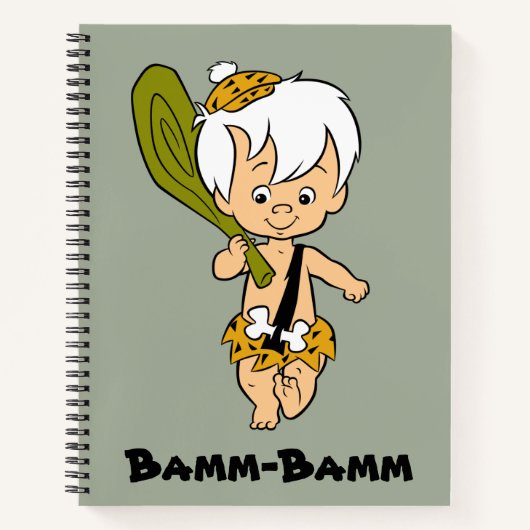 Flintstenen | Bamm-Bamm Rubble Notitieboek (Voorkant)