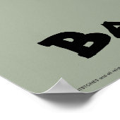 Flintstenen | Bamm-Bamm Rubble Poster (Hoek)