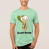 Flintstenen | Bamm-Bamm Rubble Tri-Blend Shirt (Voorkant)